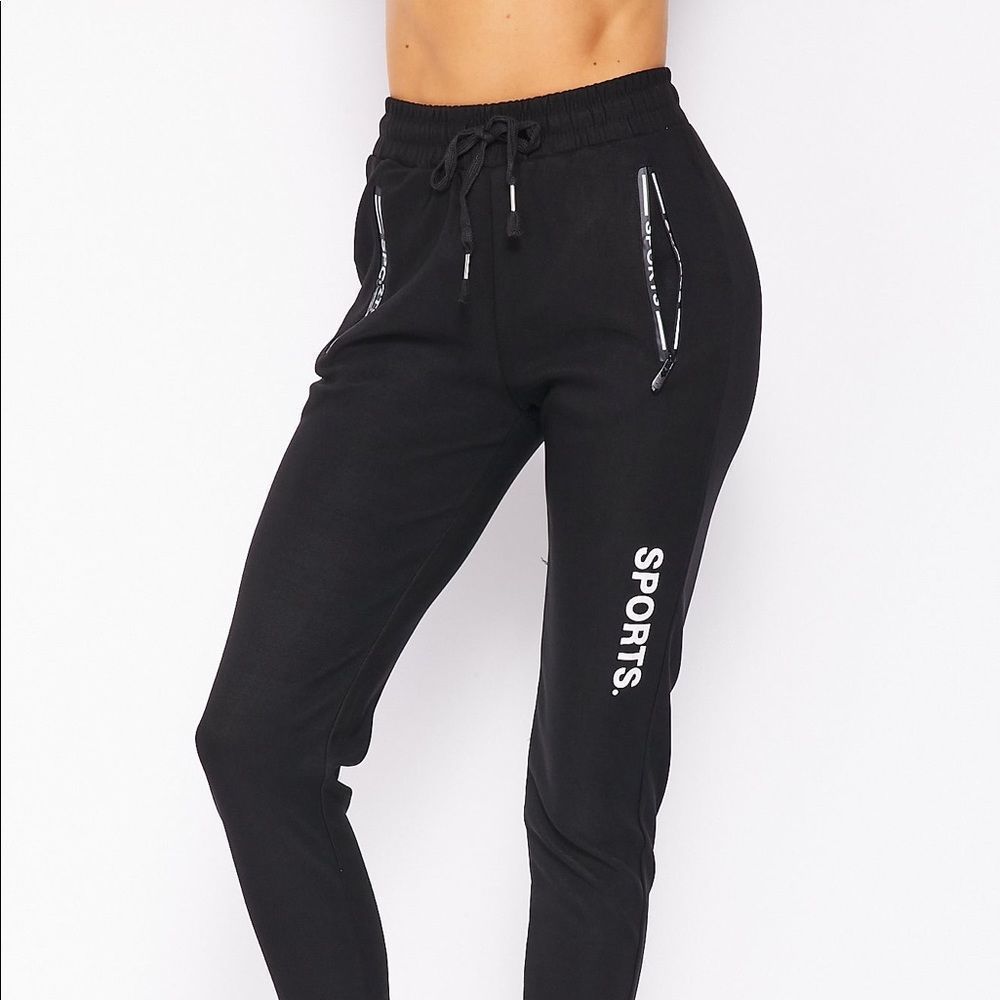 Scuba Side Zip Drawstring Jogger